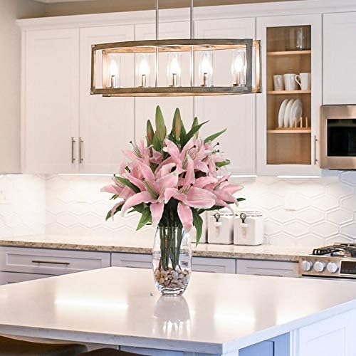 Cream Artificial Casablanca Lily - 34"