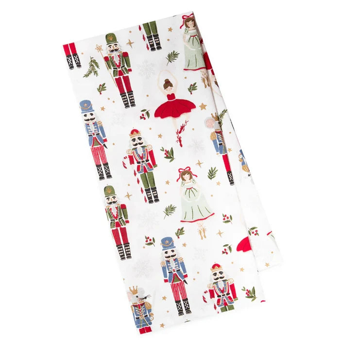 DII Embellished Dishtowel: Christmas Dance