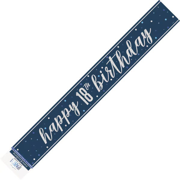 18" BANNER BLUE