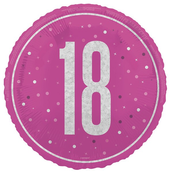 FOIL 18'' BALLOON PINK