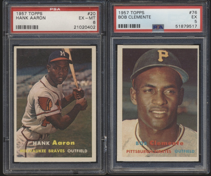 1957 Topps Baseball Complete Mid-Grade Set Group Break #13 (LIMIT 15)
