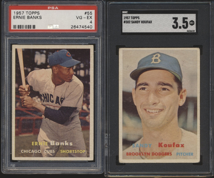 1957 Topps Baseball Complete Mid-Grade Set Group Break #13 (LIMIT 15)