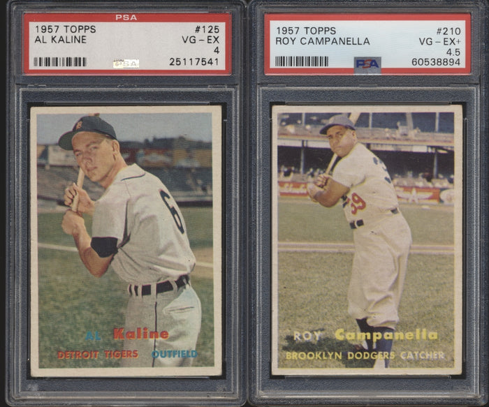 1957 Topps Baseball Complete Mid-Grade Set Group Break #13 (LIMIT 15)