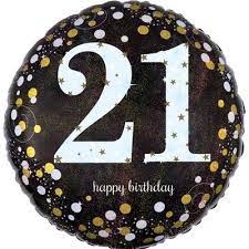 21st BIRTHDAY  DECORATIONS