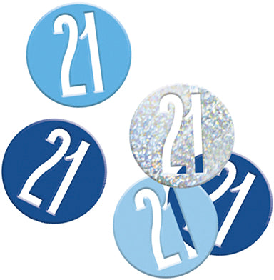 21TH CONFETTI BLUE
