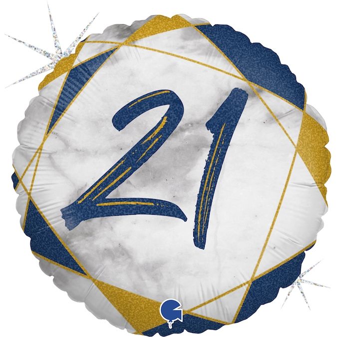 21TH HELIUM BALLON