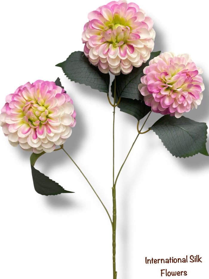 23'' Dahlia Bush ( INT010-#4 Cream Lavender )