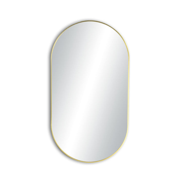 24" x 44" Shatterproof Wall Mount Metal Frame Mirror - FM4-2444