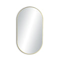24" x 44" Shatterproof Wall Mount Metal Frame Mirror - FM4-2444