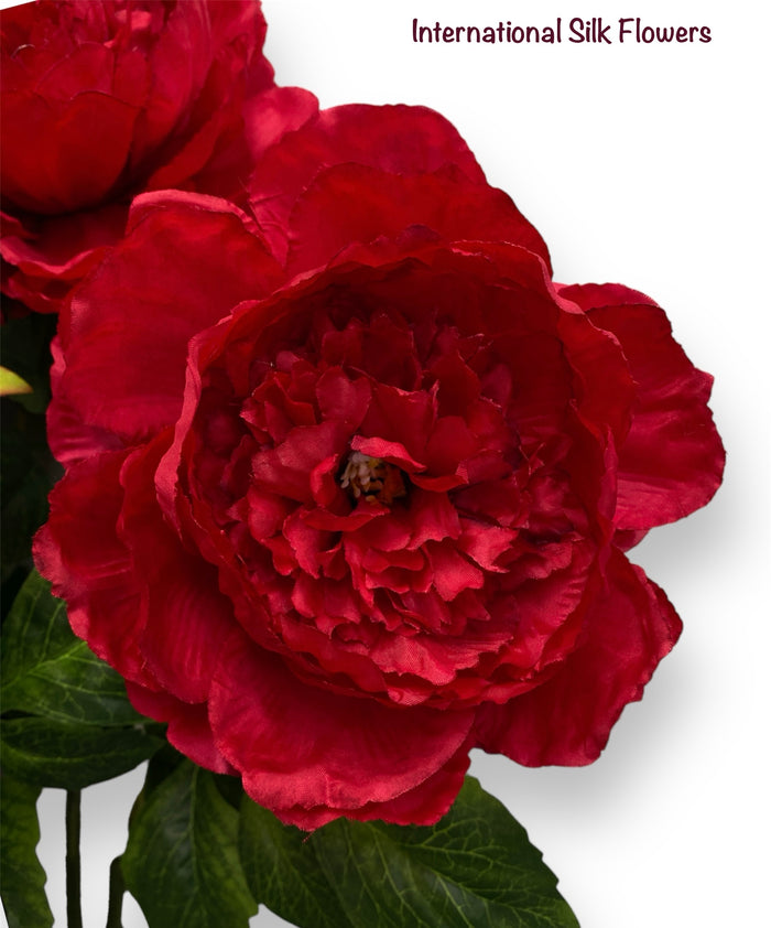 24.5'' Peony Bush ( INT1031-Red )