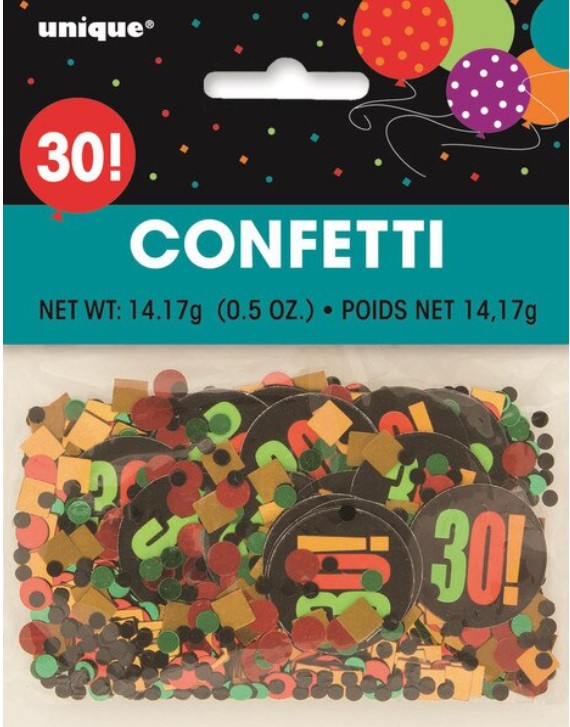 30TH CONFETTI