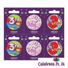 3rd Birthday - Badge