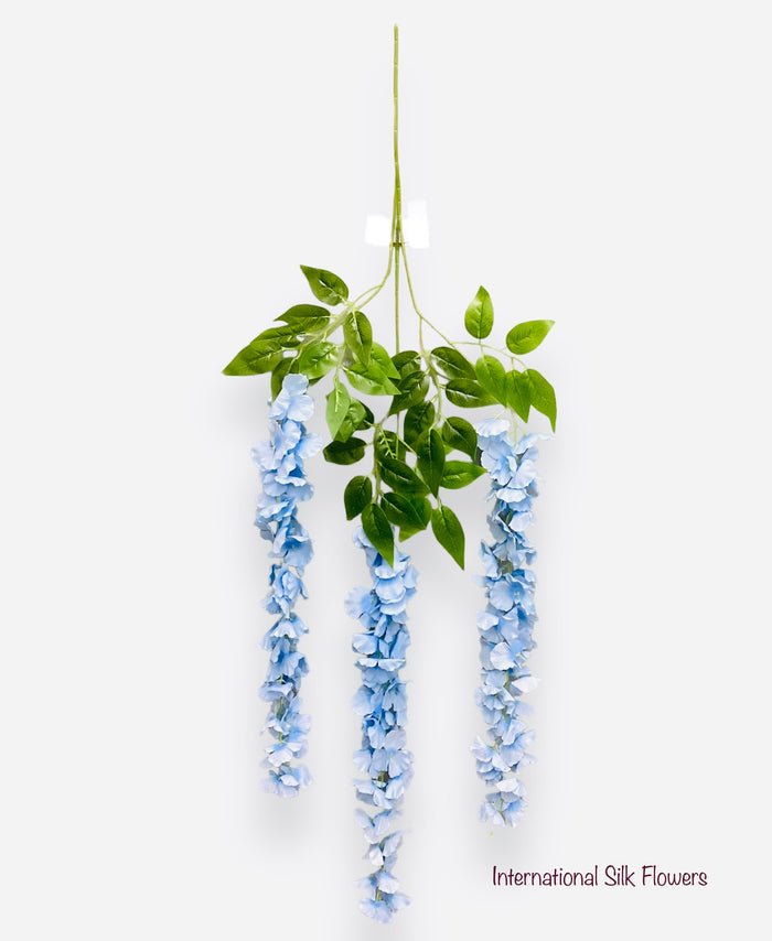 42'' Hanging Wisteria ( INT1226-#3 Baby Blue )