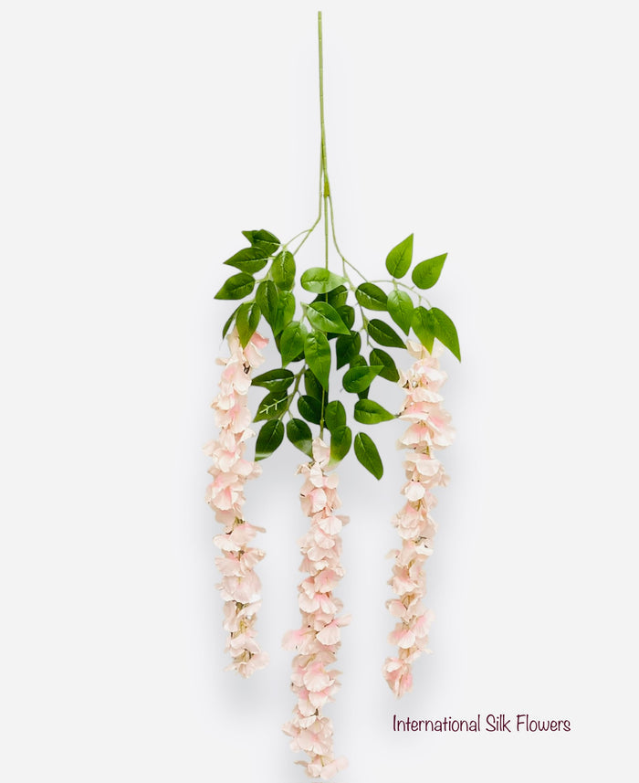 42'' Hanging Wisteria ( INT1226-#5 Blush )