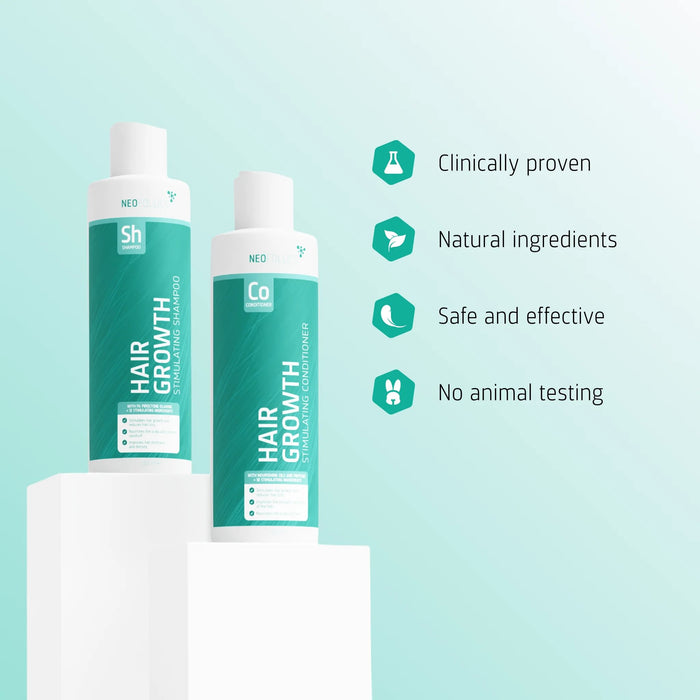 4x Neofollics shampoo + free conditioner