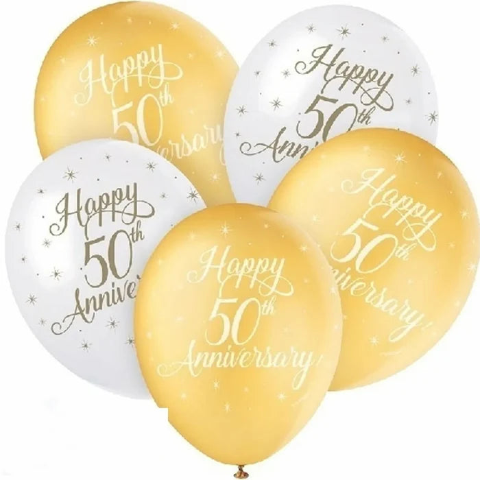 50th ANNIVERSARY DECORATIONS