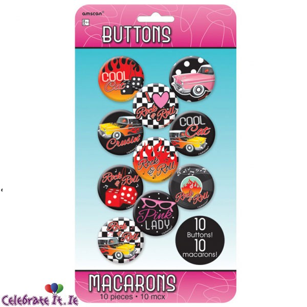 Rock & Roll Badges