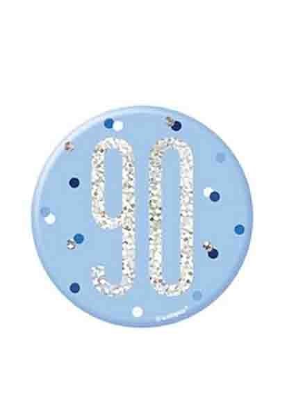 90th Birthday Badge  Assorted Design