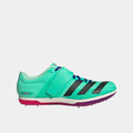 Side view of the Adidas Adizero High Jump Shoes.