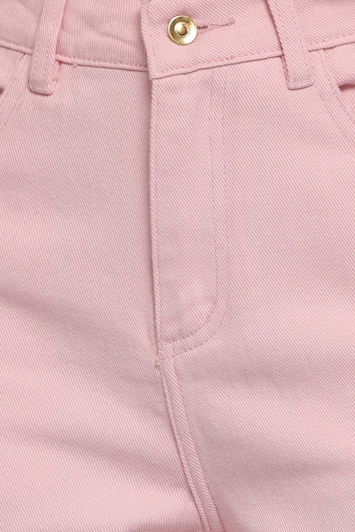 Petal and Pup USA BOTTOMS Ailis Wide Leg Jean - Dusty Pink