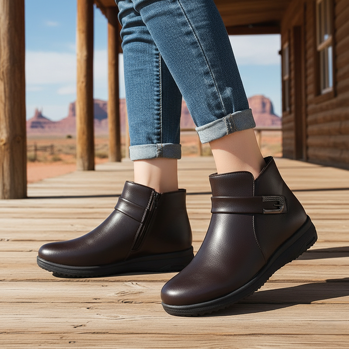 Ankle Boots for Women – Cozy & Stylish Everyday Comfort Bareroots Footwear