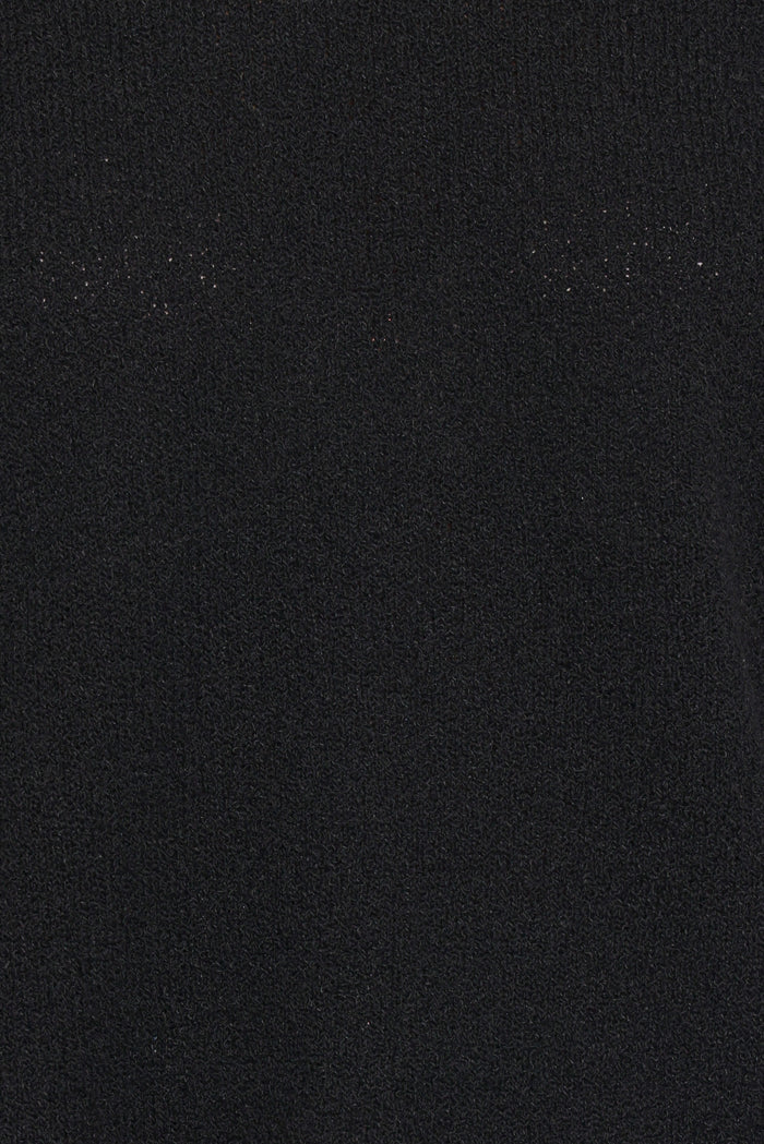 Petal and Pup USA TOPS Ardena Boucle Knit Top - Black