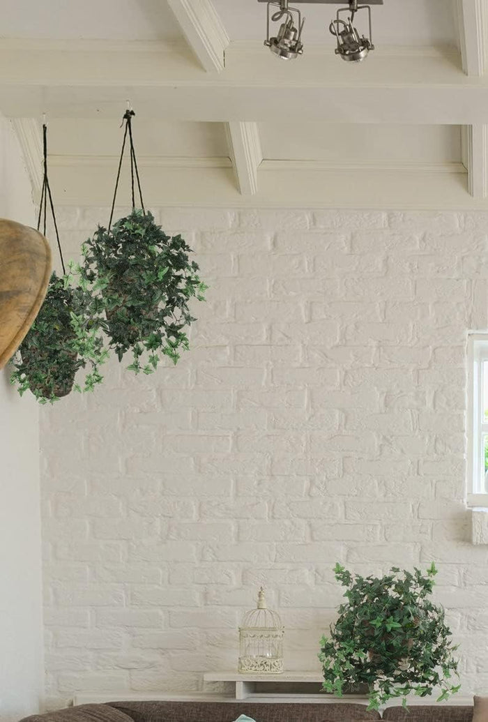 Artificial Hanging English Ivy Bush with 274 Silk Leaves - 20"