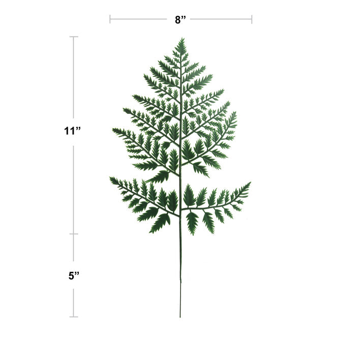 Artificial Leatherleaf Plant - 12"