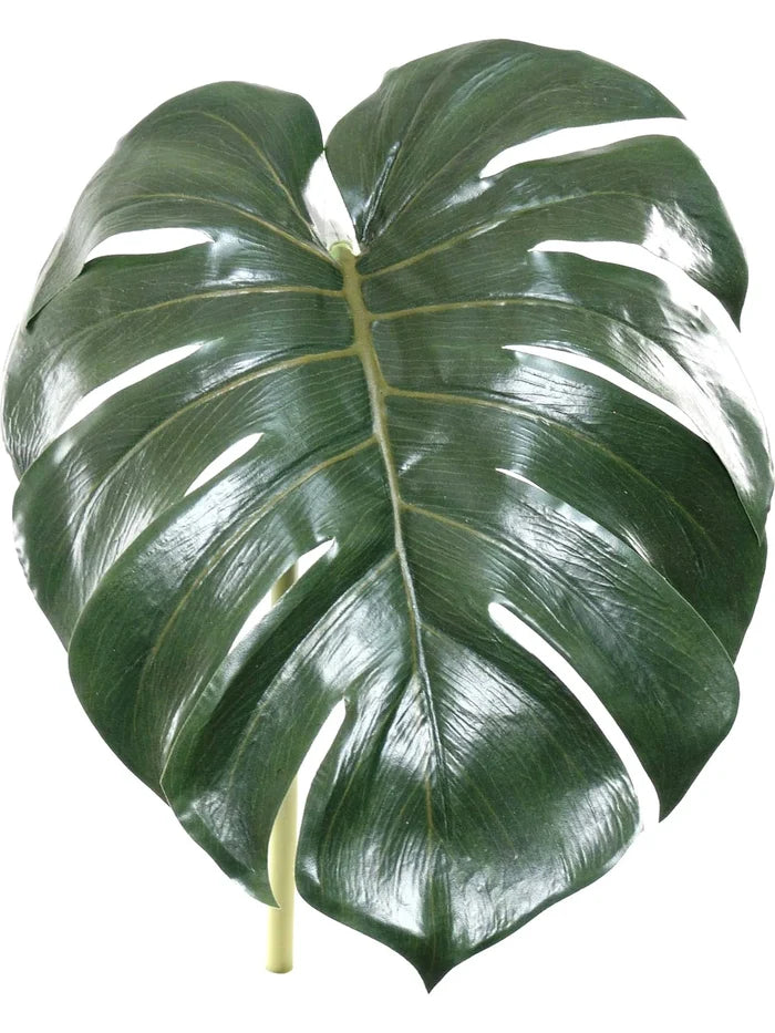 Artificial  Triple Split Philo Leaf-28" Artificial Leaf ArtificialFlowers