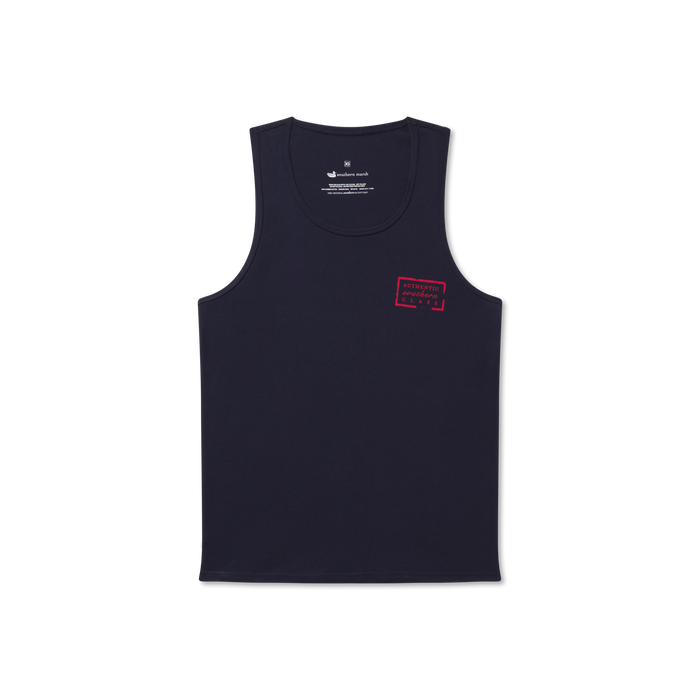 Navy | Authentic Flag Tank Top