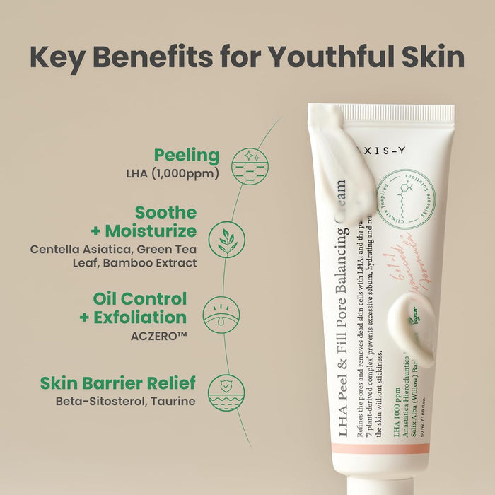 AXIS-Y LHA Peel & Fill Pore Balancing Cream 50ml