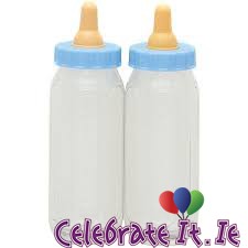 Mini Baby Bottles Blue
