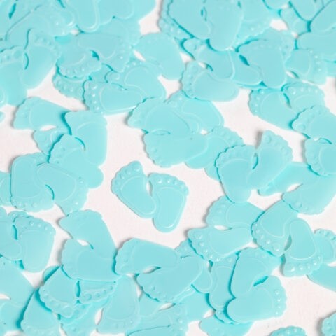Table Confetti Blue
