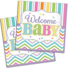Welcome Baby - Napkins
