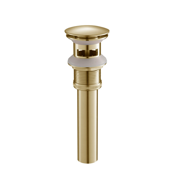 Bathroom Sink Pop Up Drain Stopper Full Cover with overflow - PW-102