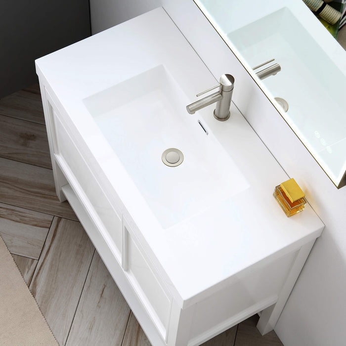 Bathroom Sink Pop Up Drain Stopper Small Cover with Overflow - PW-100
