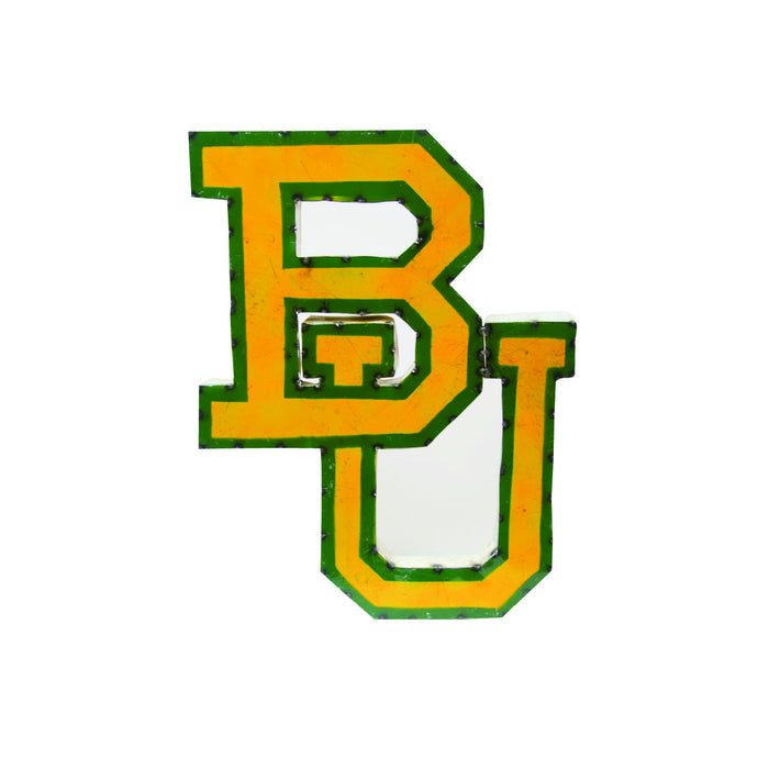 Baylor BU Recycled Metal Wall Decor