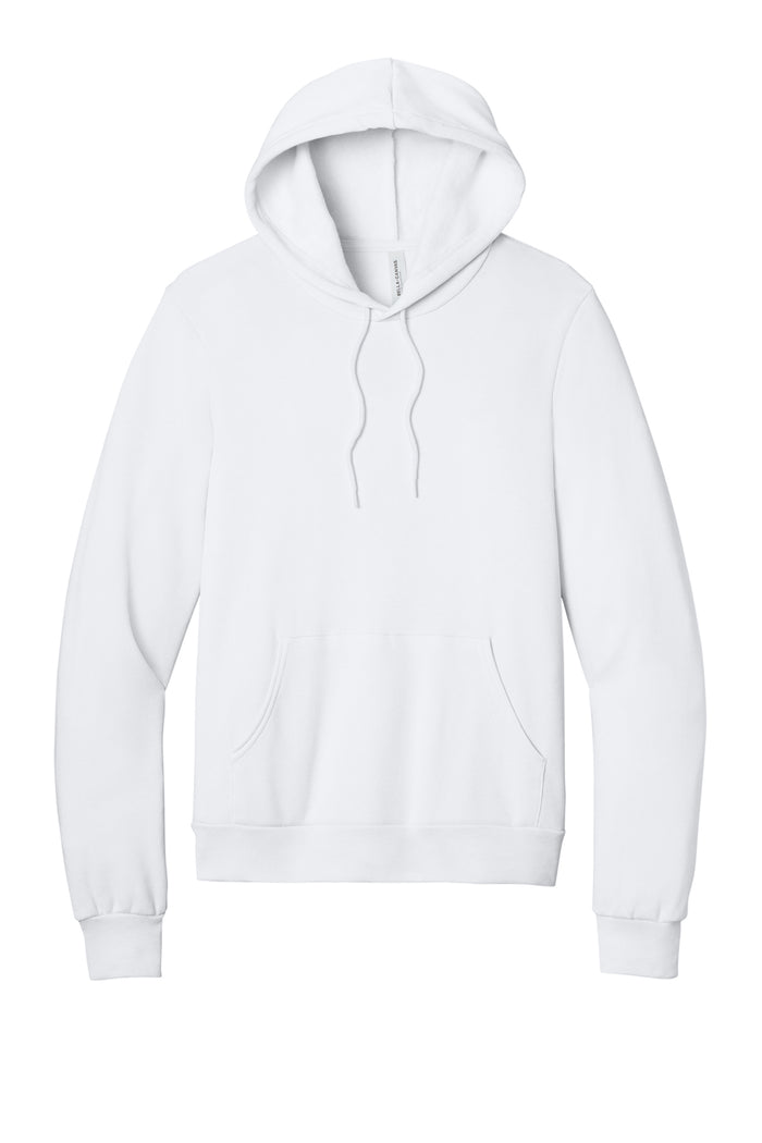 Bella + Canvas Unisex Sponge Fleece Pullover Hoodie - Add Your Text, Design or Logo