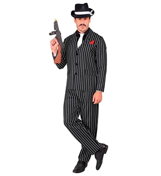 Black Gangster Costume