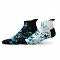 Blues Tab Combo Socks