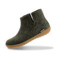 Boot with natural rubber sole - honey - Forest