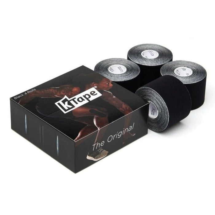 Box of 4 rolls of elastic adhesive tape - 5cm x 5m - 5 colors - K-Tape