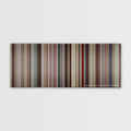 Boyhood color palette canvas print: thousands of thin vertical stripes of color