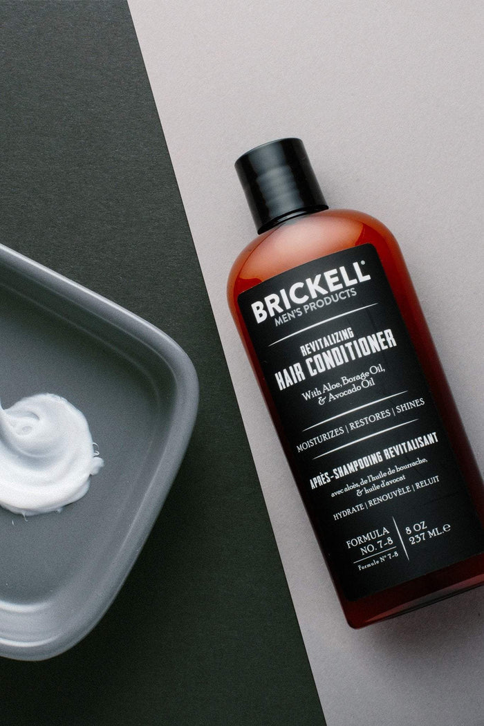 Brickell Daily Revitalizing Men's Hair Care Routine