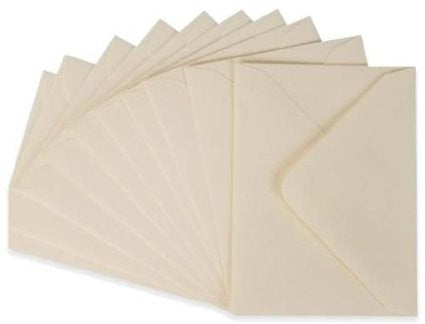 C6 Envelopes - Ivory/Cream