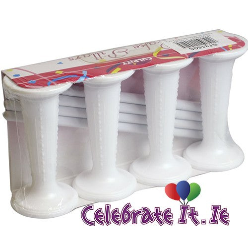 White Grecian Pillars - Large