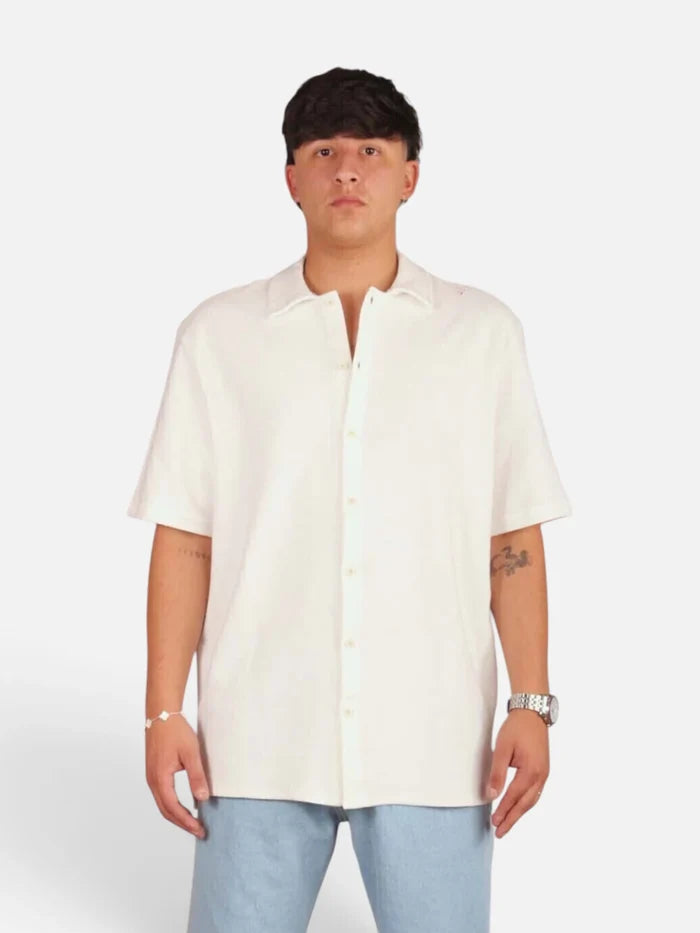 Camisa NTF Malta Wafle Blanco