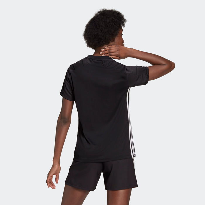 adidas CAMPEON 21 Soccer Jersey | Black | Women's