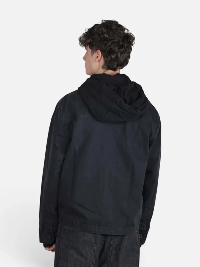 Campera NTF Jean Barcelona C/capucha Negra