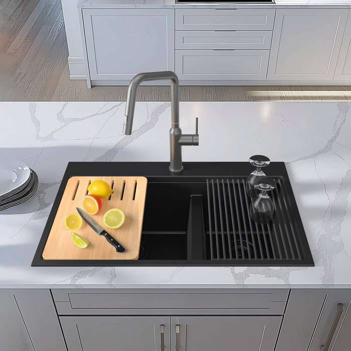 Casa Premium Kitchen Sink Premium Bamboo Cutting Board